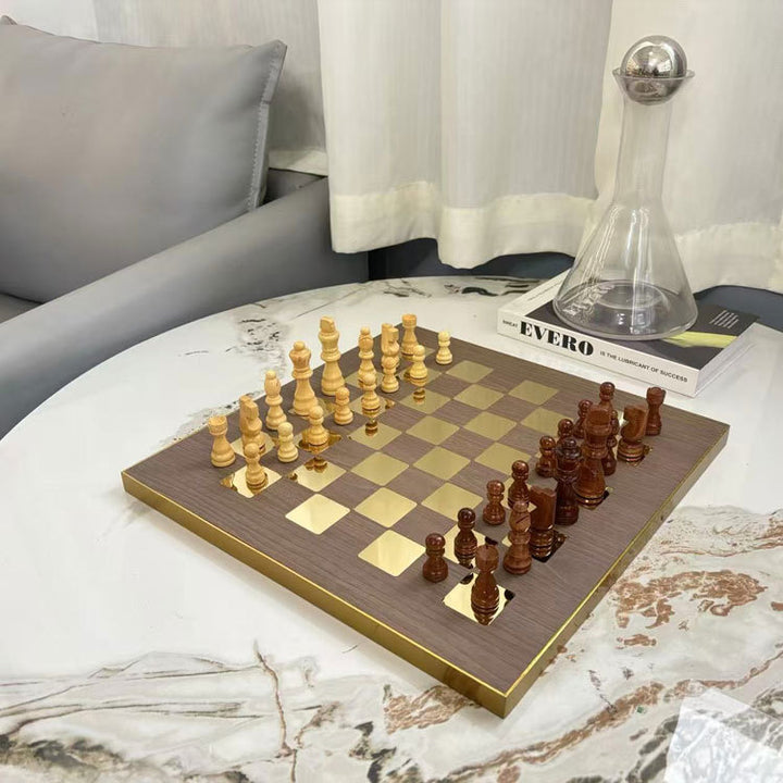 Modern Wooden Chess Board