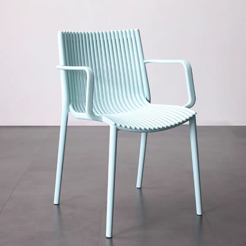 Contemporary Slatted Dining Chair Kalsten