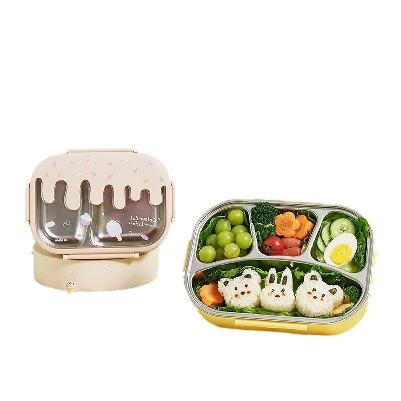 Fun-Themed Compartment Lunch Box