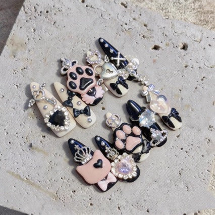 Artistic Gothic Nail Art Set