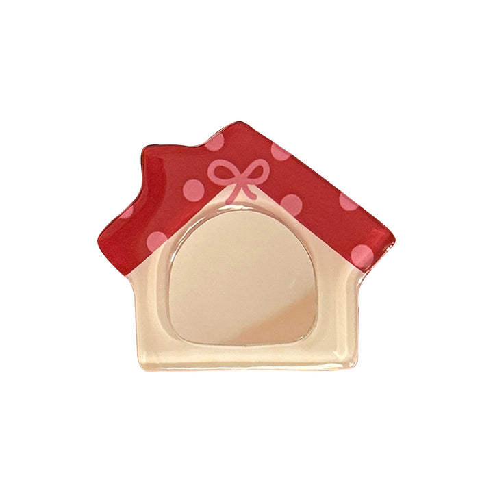 Hand mirror in cute house design Kalsten