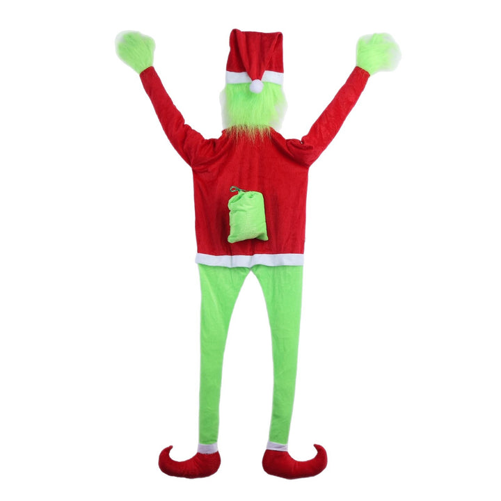 Funny Christmas stocking with Grinch design