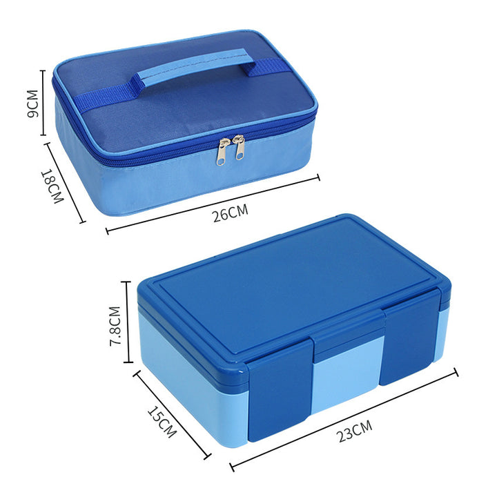 Insulated Multi-Compartment Food Storage Container