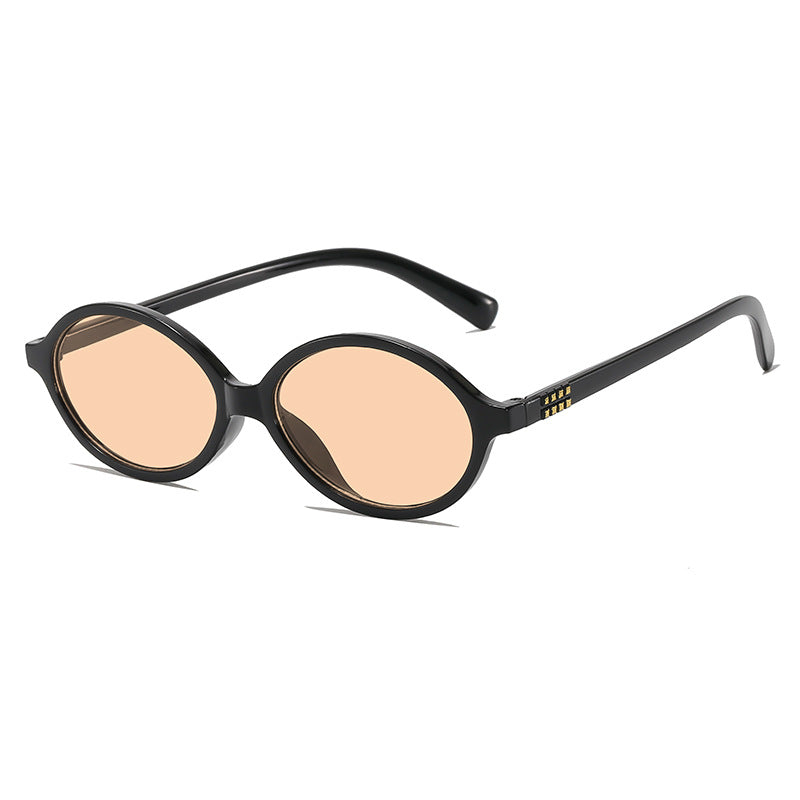 Vintage Oval Frame Sunglasses Kalsten