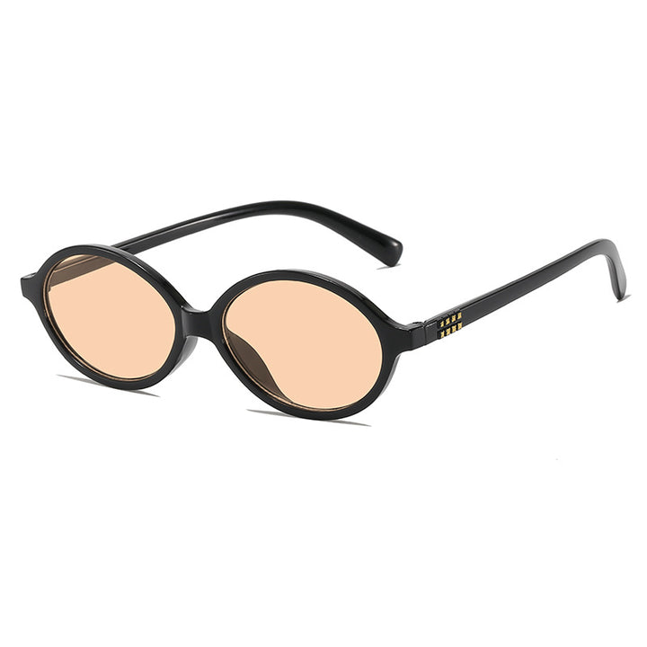 Vintage Oval Frame Sunglasses Kalsten