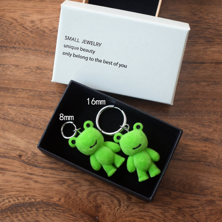 Cute Plush Frog Keychain Kalsten