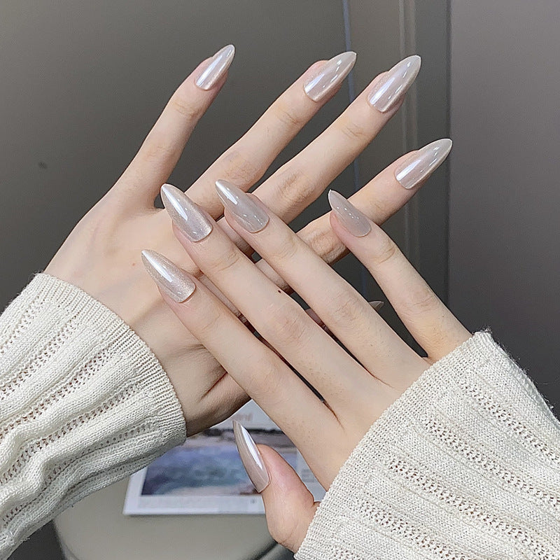 Elegant Glossy Stiletto Press-On Nails Kalsten