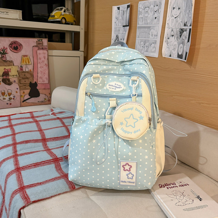 Star-Patterned Versatile Utility Backpack