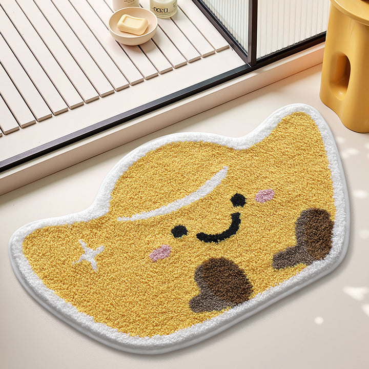 Cute Tomato-Shaped Bath Mat Kalsten