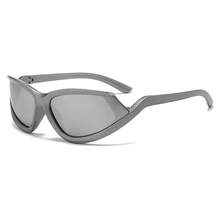 Women futuristic sunglasses with aerodynamic design Kalsten