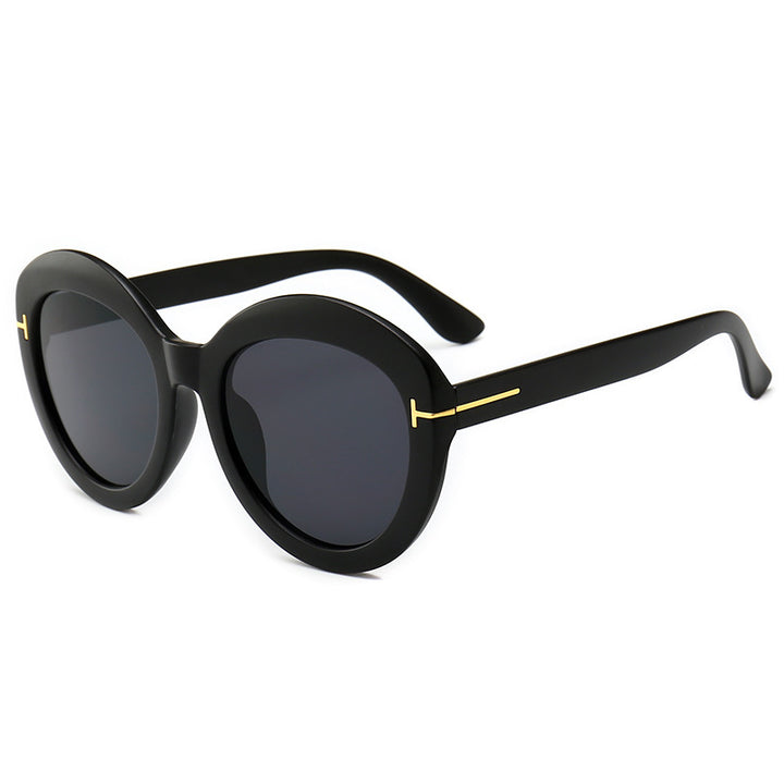 Elegant Wide-Leg Frame Sunglasses Kalsten