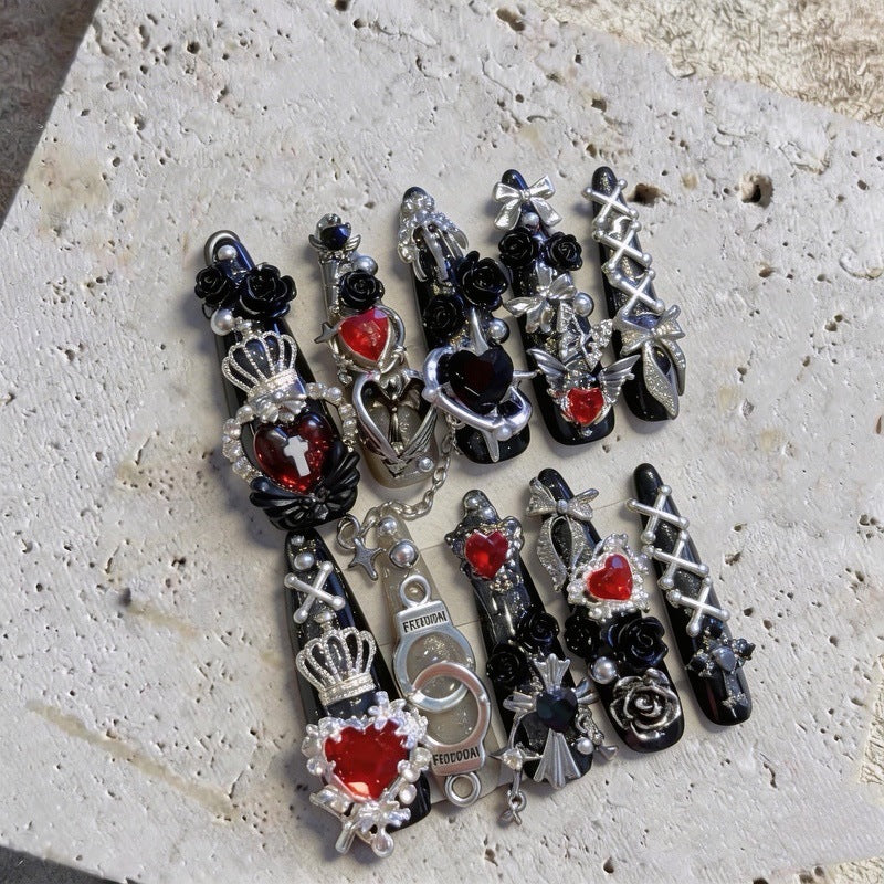 Gothic Decorative Nail Art Clusters