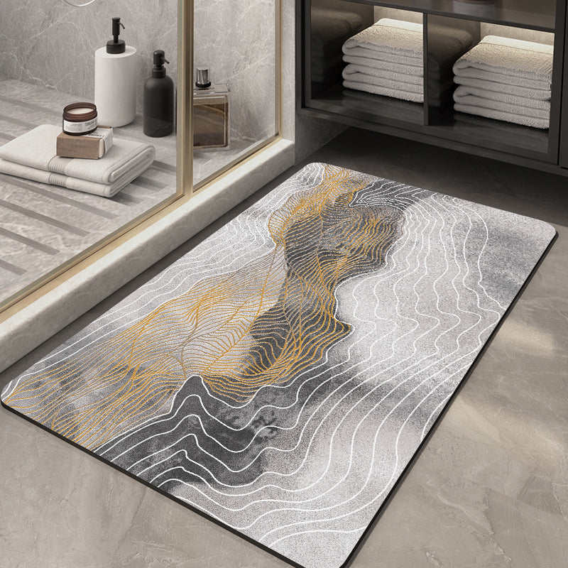 Luxurious Textured Bath Mat Kalsten