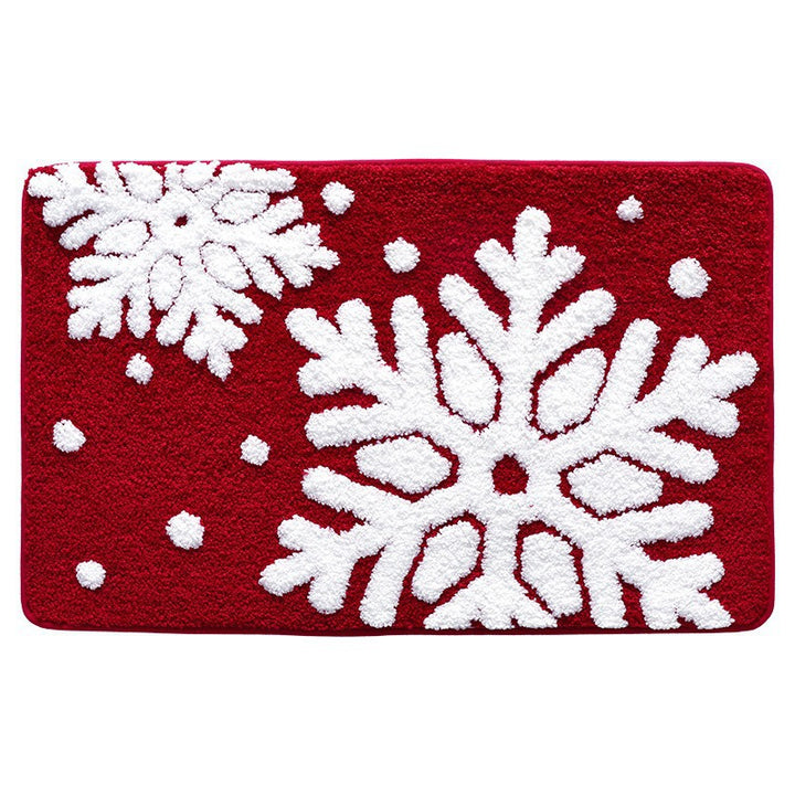 Christmas-Themed Bath Mat