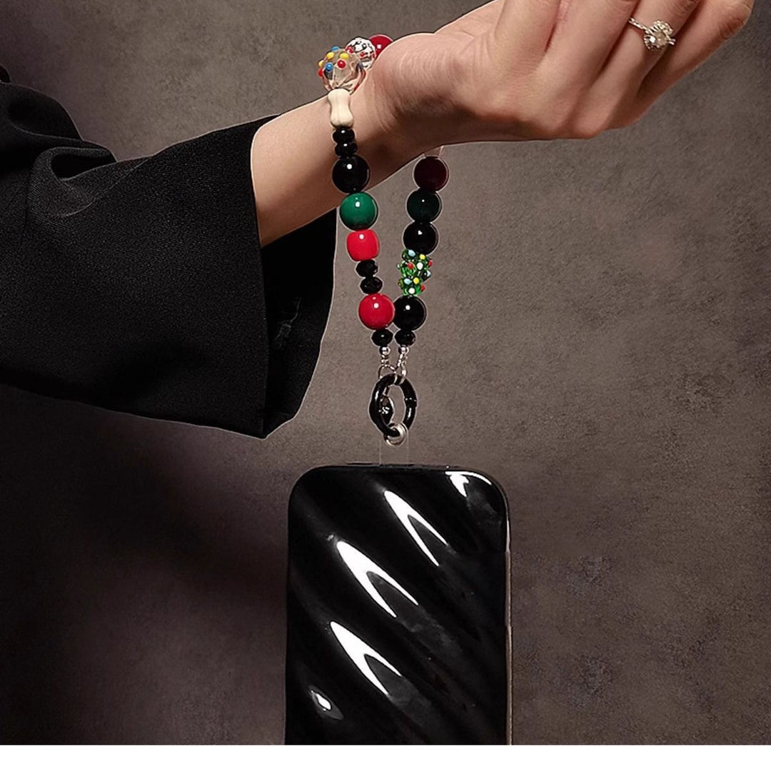 Decorative Beaded Charm Keychain Kalsten 1790135241