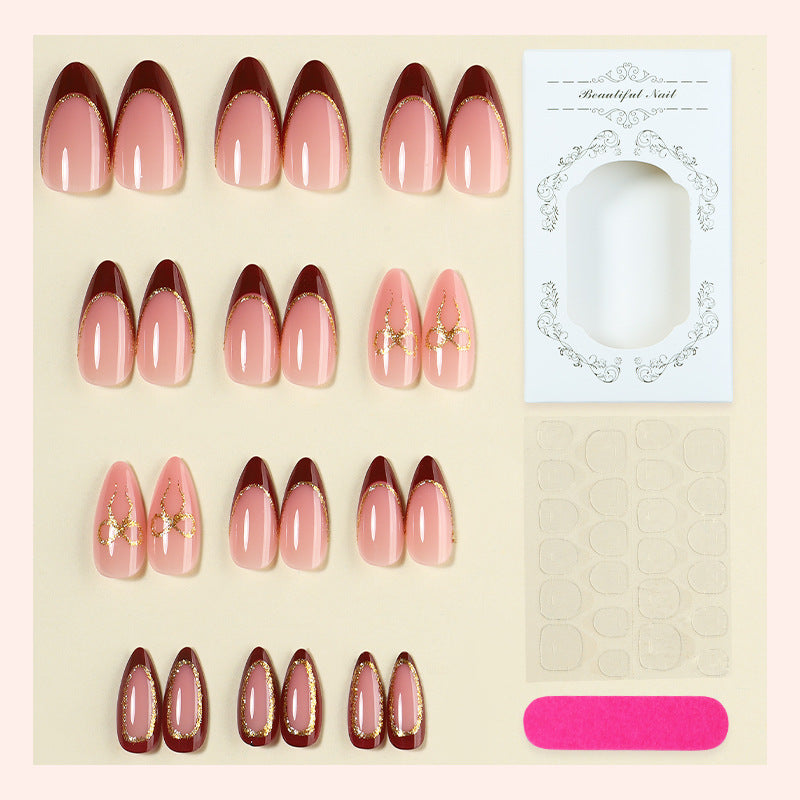 Elegant Gel Nail Art Press-On Collection Kalsten