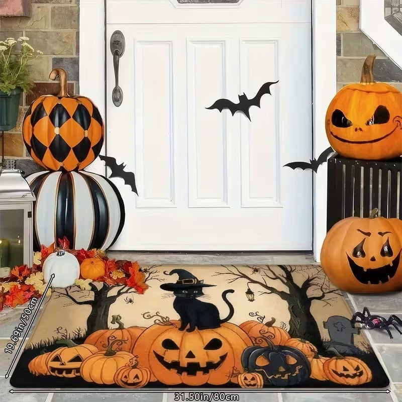 Decorative Halloween Welcome Mat