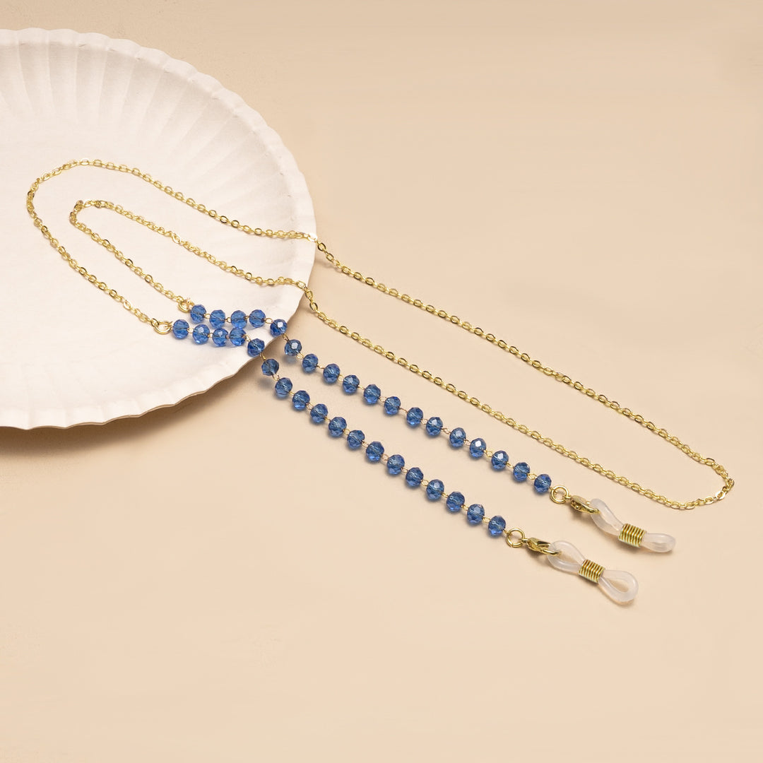 Decorative Stone-Accented Eyewear Chain Kalsten