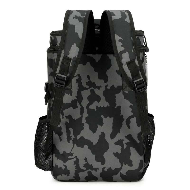 Unisex nan tactical cooling backpack with insulated main compartment, MOLLE front pocket and padded shoulder straps Kalsten