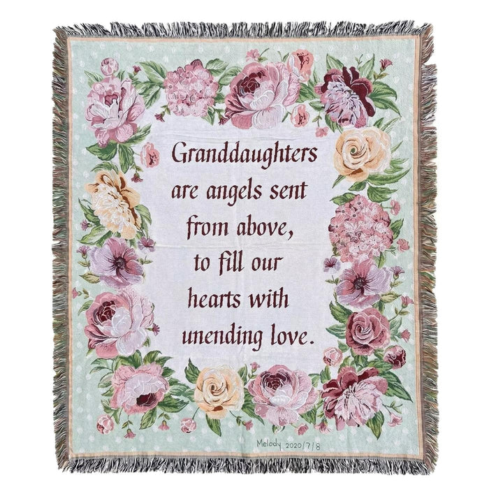 Decorative Inspirational Throw Blanket