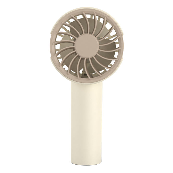 Unisex compact portable handheld fan with rechargeable battery quiet brushless motor ergonomic grip Kalsten