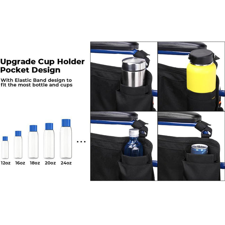 Organizer bag for chair with multiple compartments Kalsten