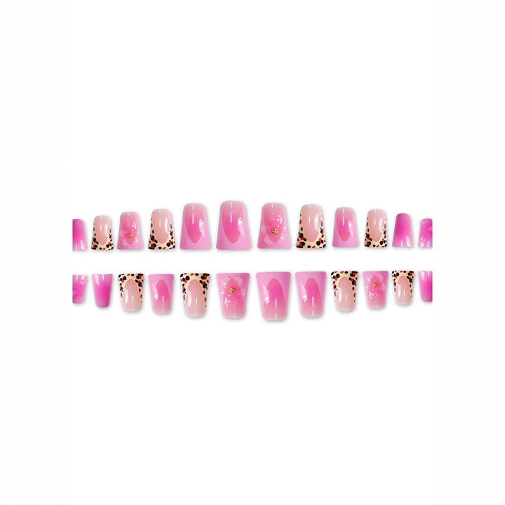 Floral Glam Press-On Nail Extensions Kalsten