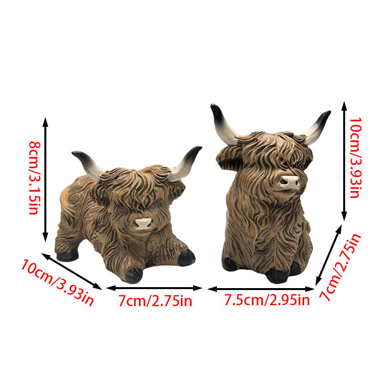 Decorative Highlander figure Kalsten