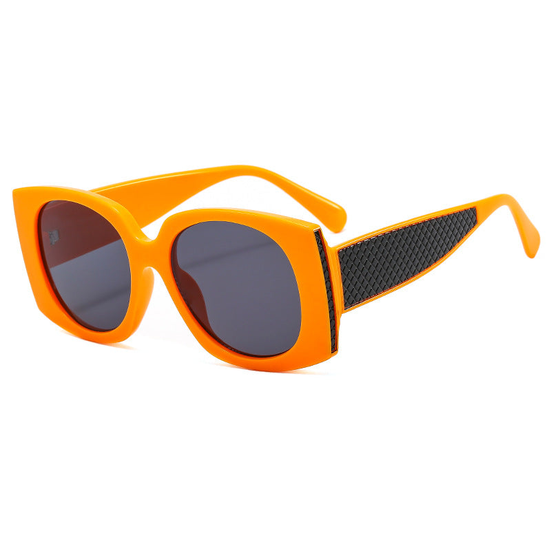 Women's fashionable oversized sunglasses with textured frame Kalsten
