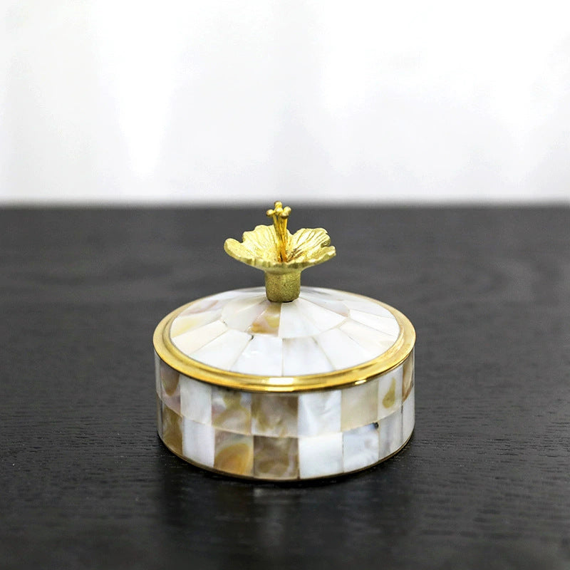 Decorative Brass Keepsake Box