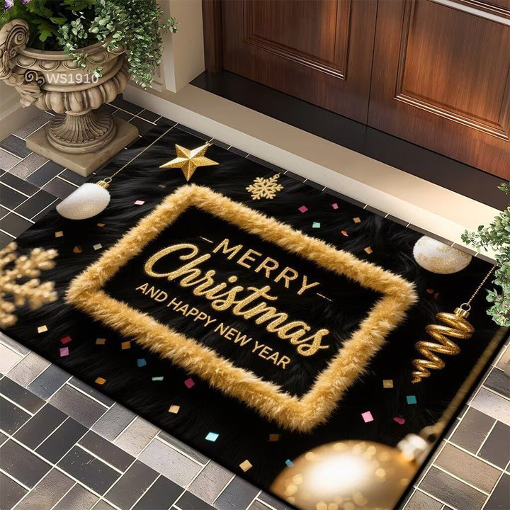 Christmas-Themed Door Mat