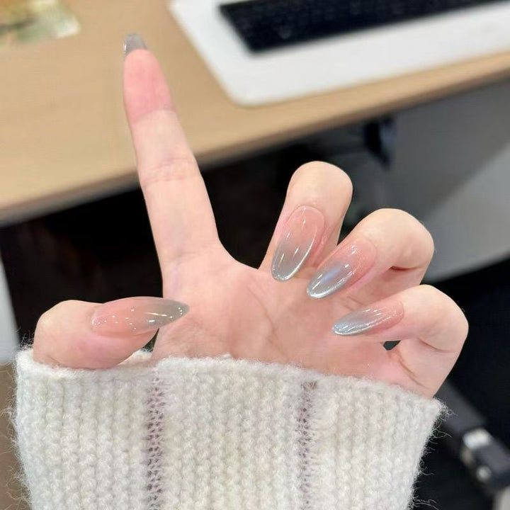Artificial artificial nails with shimmering pearl effect Kalsten