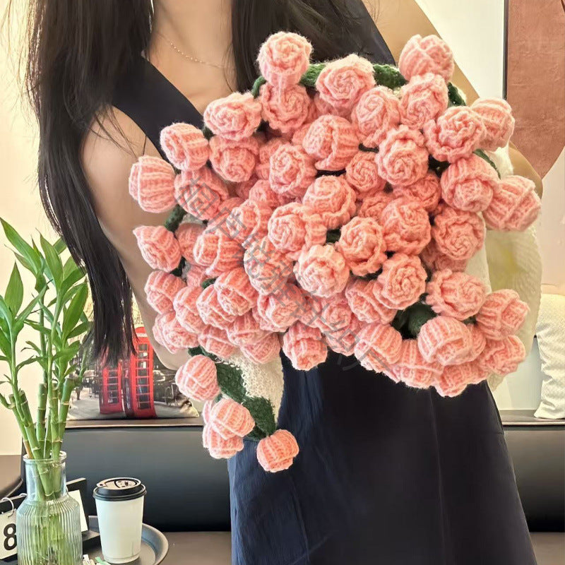 Floral Knit Bouquet