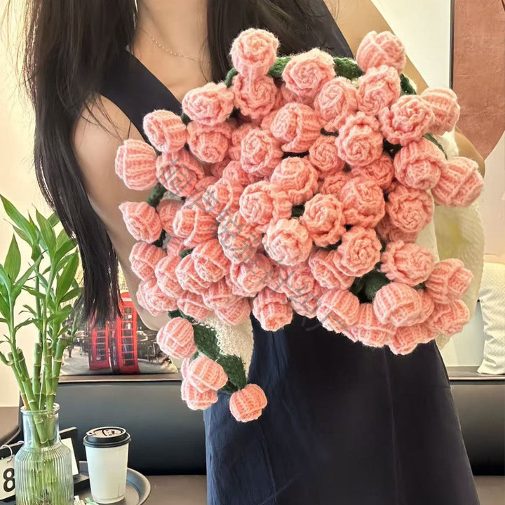 Floral Knit Bouquet