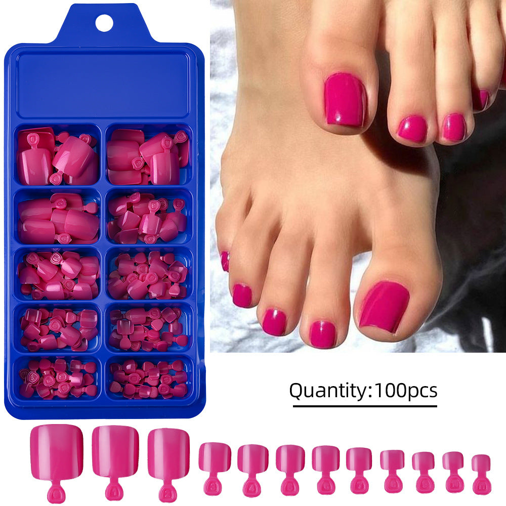 Premium Soft Gel Toenail Tips Set Kalsten