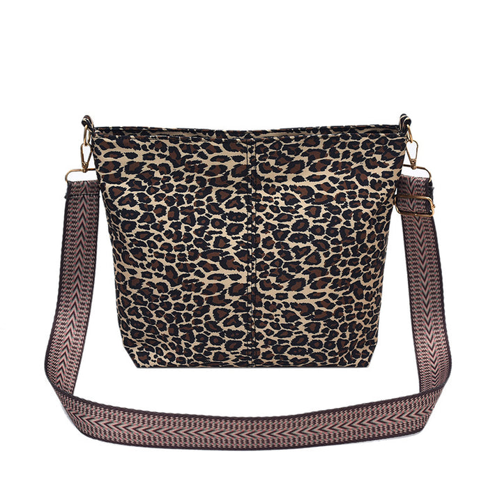 Chic Animal Print Hobo Bag