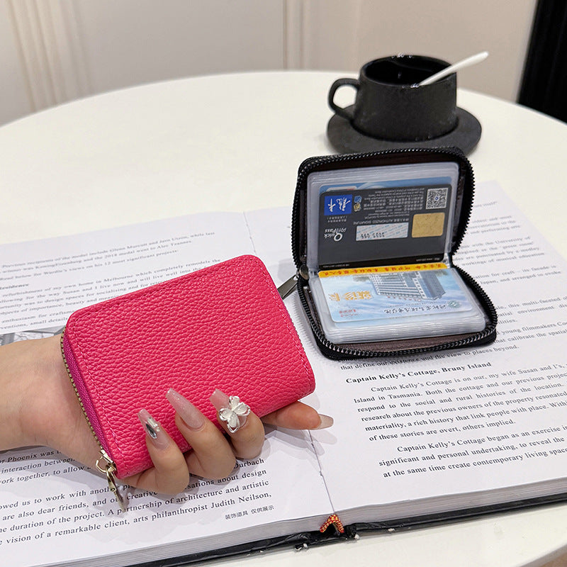 Textured Zip Wallet