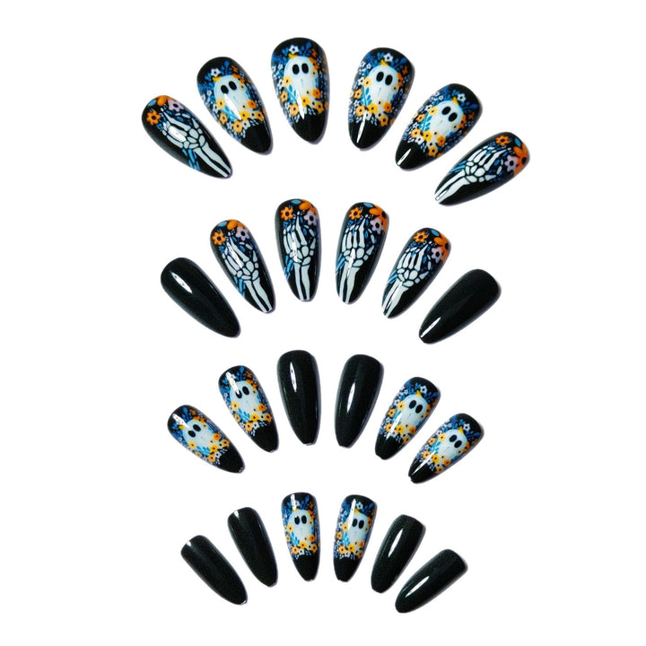 Art Nails in Creative Skull Design Kalsten
