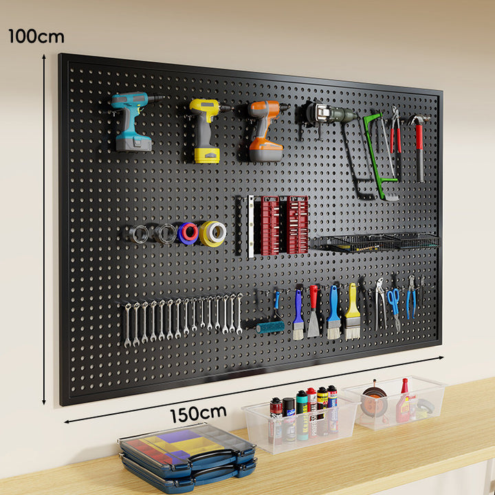 Pegboard Double-Prong Metal Hooks Compact Heavy-Duty Display Hangers