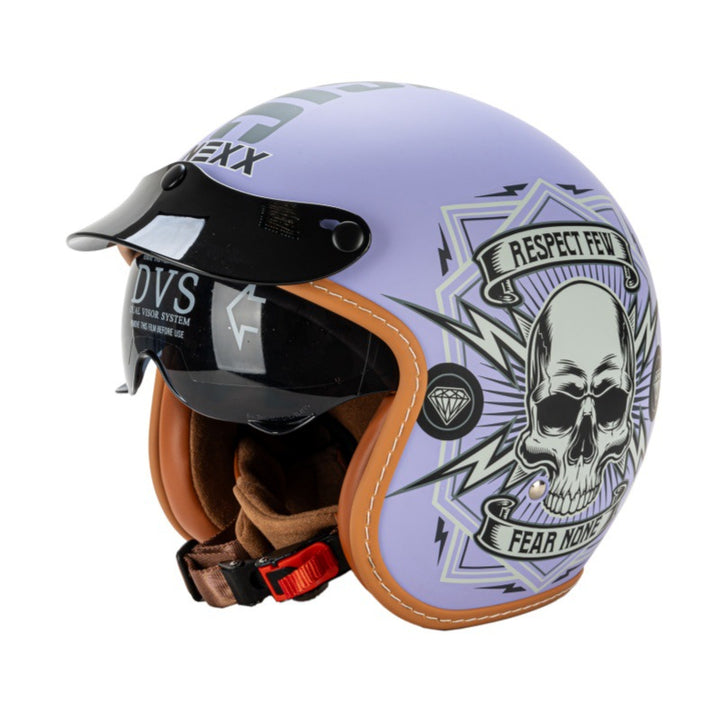 Classic Open-Face Motorcycle Helmet Kalsten