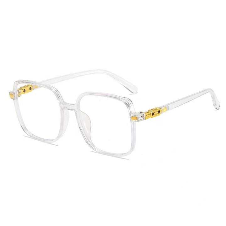 Chic Transparent Square Frame Glasses Kalsten