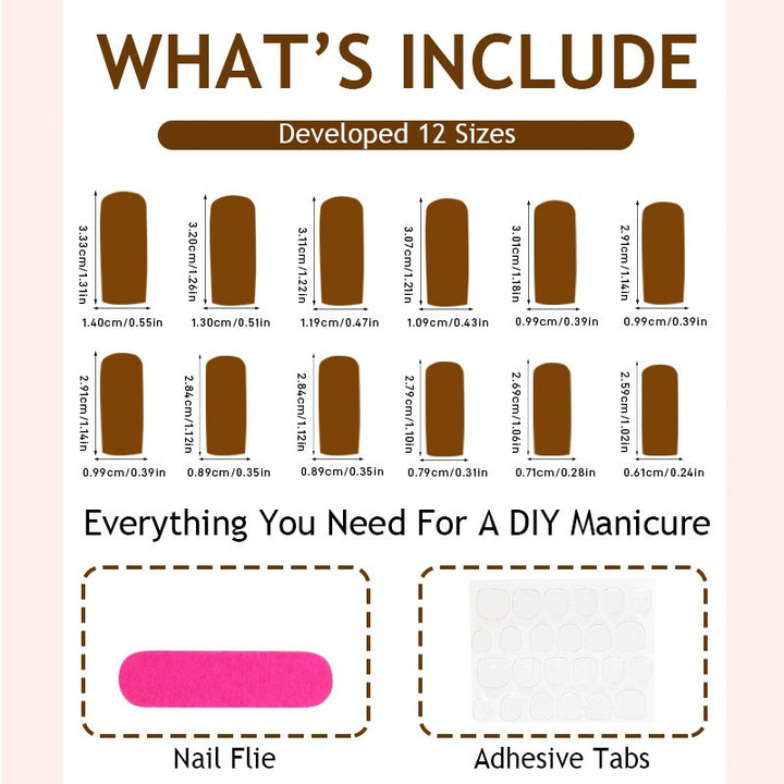 Artificial nail set with luxurious decorations and glitter accents Kalsten