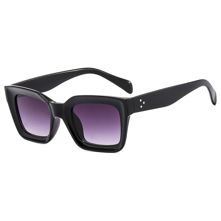 Women's fashionable square sunglasses with narrow frame Kalsten