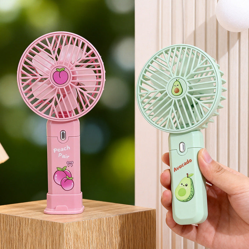Women's Portable Hand Fan with Powerful Battery Function Kalsten