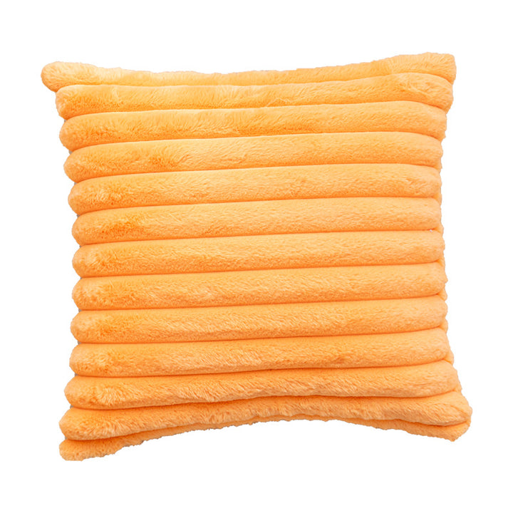 Cozy Textured Plush Cushion