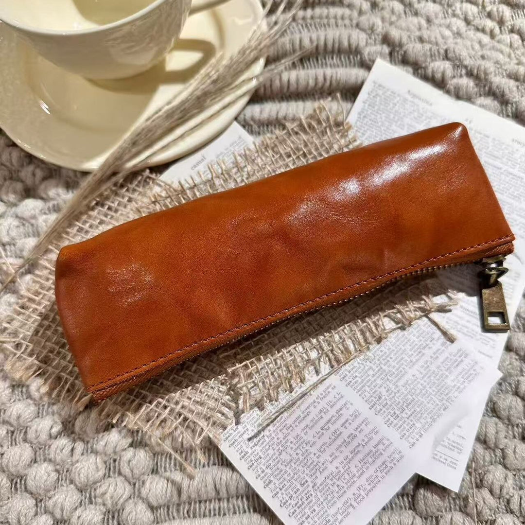 Premium Leather Pencil Case
