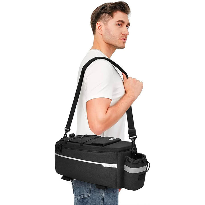 Multifunctional bicycle bag with insulated drink holder Kalsten