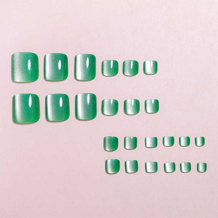 Fashionable Press-On Toe Nail Art Kalsten