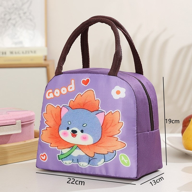 Cartoon-Themed Insulated Lunch Bag Kalsten