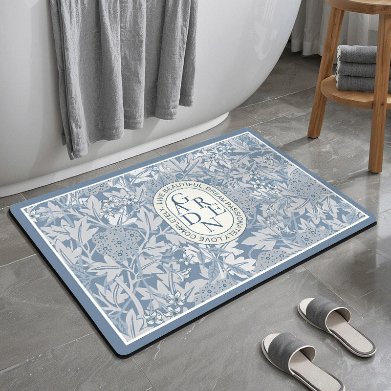 Decorative Motivational Bath Mat Kalsten